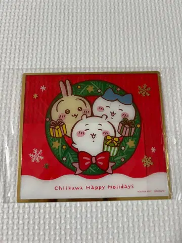 치이카와 세븐 한정판 오리지널 클리어 색지