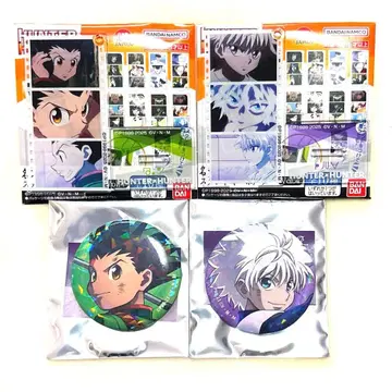 헌터헌터 명장면 캔뱃지 아크릴 스탠드 키링 곤 키루아