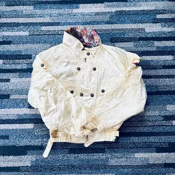 아이보리 더블 브레스트 자켓