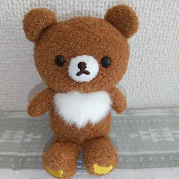 리락쿠마 차이로이코구마 복슬복슬 봉제 인형