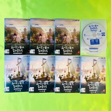 DVD 무민 계곡의 친구들 7장 세트 시즌1(빠진 부분 있음), 시즌2