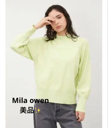 새상품급 Mila owen 래글런 슬리브 니트 풀오버