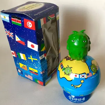 [박스 포함] 지구박 모리조 캔디 통 지구본 캐릭터 굿즈 입상