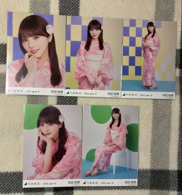 노기자카46 요다 유키 브로마이드 유카타 2024 5종 컴프