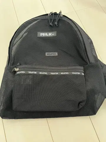 밀크 페도 백팩, 숄더 세트 블랙