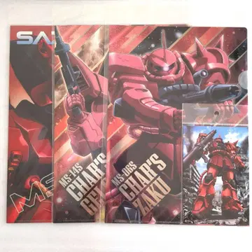 [ 익명 배송 ] 기동전사 건담 메탈릭 파일 엽서 세트