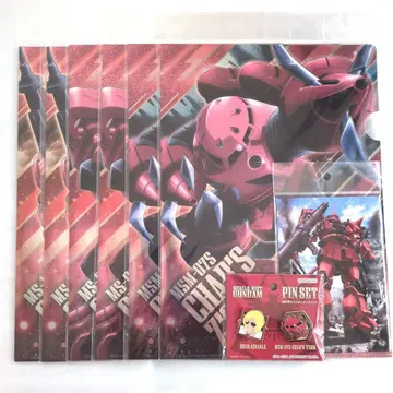 [ 익명 배송 ] 기동전사 건담 메탈릭 파일 엽서 핀즈 세트