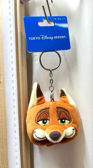주토피아 팬캡 키체인 키링 닉 디즈니 리조트