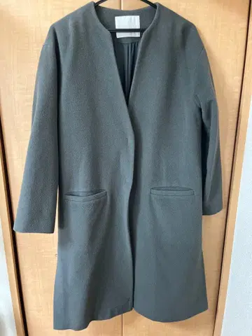 RIVE DROITE 리브 드와 노카라 코트 캐시미어 혼방