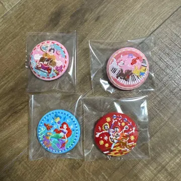 디즈니 자수 캔뱃지 2개 낱개 판매 가능 4개 세트