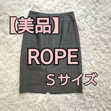 [새상품급] ROPE 타이트 스커트 무릎 기장 일본제 S 사이즈 상당