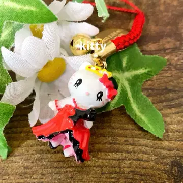 지역 한정 키티 드레스 USJ 한정판 산리오 키티 스트랩 2008