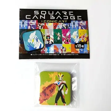 울트라맨 스퀘어 캔뱃지 컬렉션 울트라맨 빅토리 1점