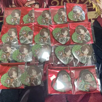 우라타누키 소마우사 하트 캔뱃지