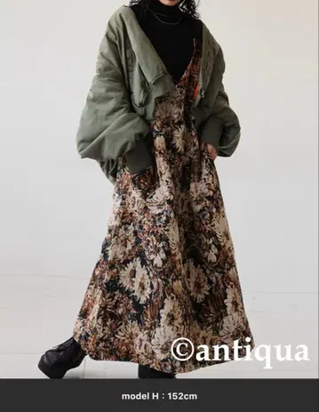 antique 자카드 직물 꽃무늬 살로펫