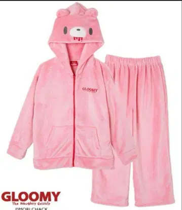 GLOOMY 핑크 룸웨어 M 사이즈 택 포함 미사용 새상품