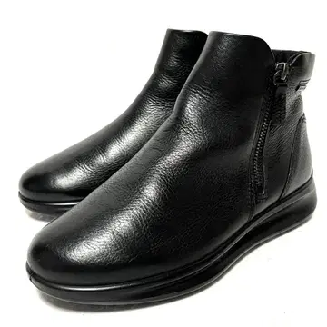 새상품급 ECCO 에코 사이드 지퍼 가죽 부츠 스니커즈 23.5cm