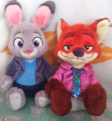 주디 닉 봉제 인형 포지 펜 케이스 주토피아2 디즈니 리조트