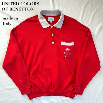 UNITED COLORS OF BENETTON 이탈리아제 맨투맨