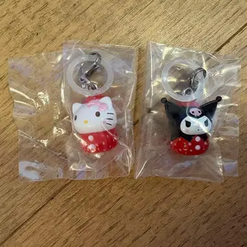 산리오 딸기 메지루시 액세서리 2개 세트