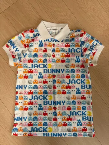 Jack Bunny 팩맨 피케 셔츠 사이즈 1