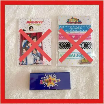 동서 Johnnys jr. Spring Paradise 클리어 스티커