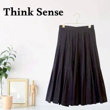 zG814 [F] Think Sense A라인 플리츠 스커트 하의