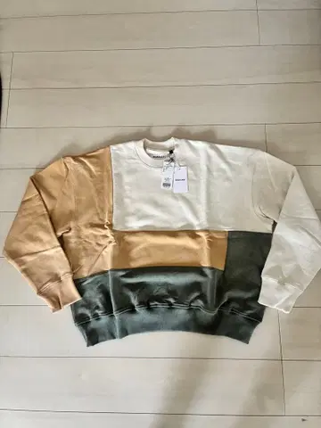 ROADLESS 남성용 코튼 쭈리 맨투맨 이태리제 M 택 포함 새상품