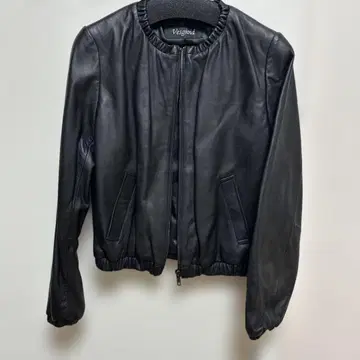 새상품 천연 가죽 램 가죽 노카라 자켓 F-20056