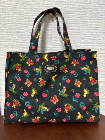 FEILER 페이러 하이디 패턴 미니 토트백