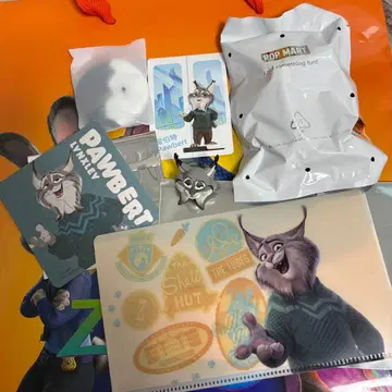 주토피아2 POP MART 파우바트