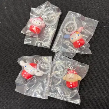 산리오 딸기 메지루시 액세서리 마이멜로디 우사하나 시나몬 푸딩