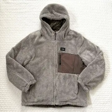 TAION 리버서블 보아 자켓 다운 자켓 플리스 L