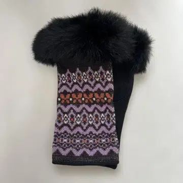 택 포함 새상품 ANNA SUI 안나수이 여성용 핑거리스 장갑