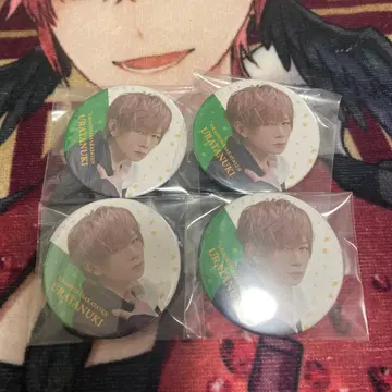 우라타누키 타마아리 실사 캔뱃지