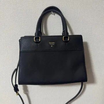 사만사 타바사 블랙 핸드백