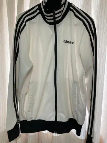 adidas 화이트 스트라이프 저지