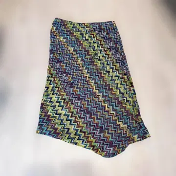 MISSONI 멀티 컬러 지그재그 스커트