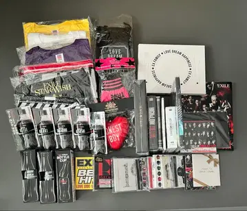 EXILE 관련 굿즈 세트 묶음 판매