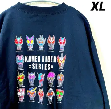 반다이 가면라이더 트레이닝복 맨투맨 집합 프린트 XL