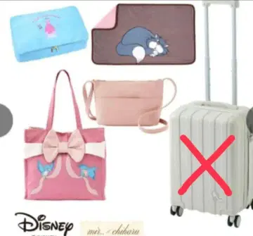 Disney 신데렐라 토트백 등