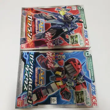 건담 AGE 1/144 가프란 타이타스의 2체 미조립