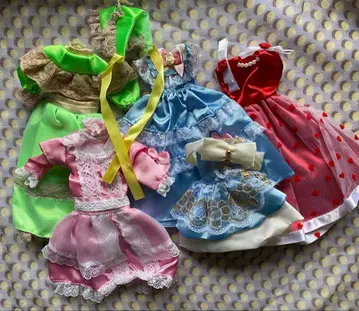 리카짱, 제니, 바비 등 인형 의류 상세 불명 타카라