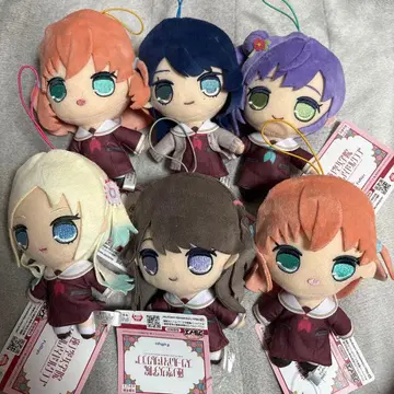 러브 라이브! 하스노소라 큐루마루 봉제 인형 전 6종 세트