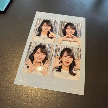 = LOVE 사사키 마이카 4컷 포토 카드