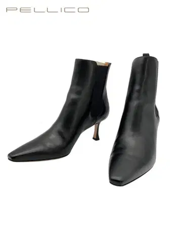 [ 미사용 ] PELLICO VENERE 사이드 고어 힐 부츠 39