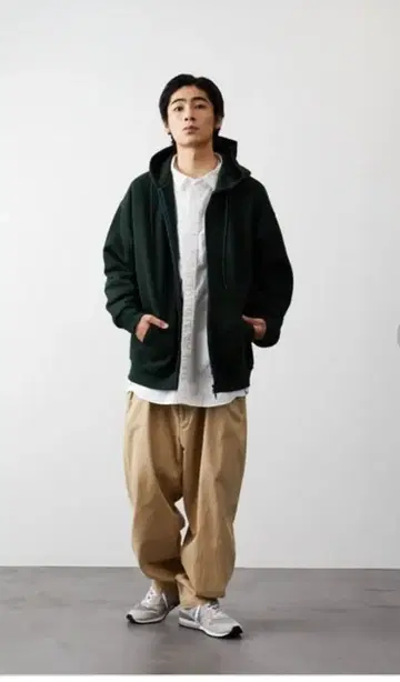 프릭스스토어 헤비 웨이트 지퍼 후드티