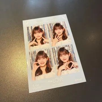= LOVE 타카하시 히토미 4컷 포토 카드