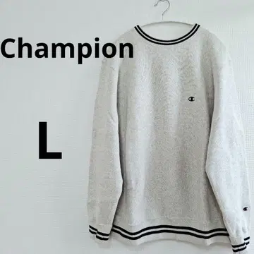Champion 리버스 위브 그레이 맨투맨 트레이닝복 XL