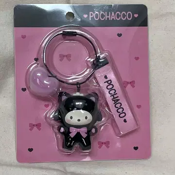 새까만 동물들 포차코 키링 산리오
